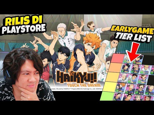 KOCAK Gamenya  Langsung di Kasih Karakter Selector, Early GameTier List! HAIKYU TOUCH THE DREAM SEA