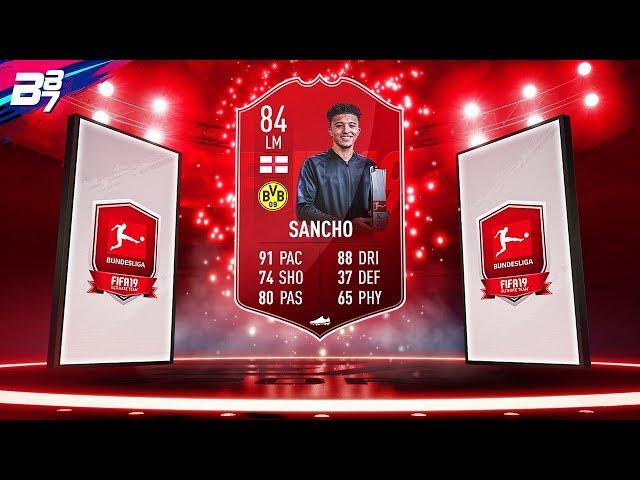 PLAYER OF THE MONTH JADON SANCHO 84! (SBC) | FIFA 19 ULTIMATE TEAM