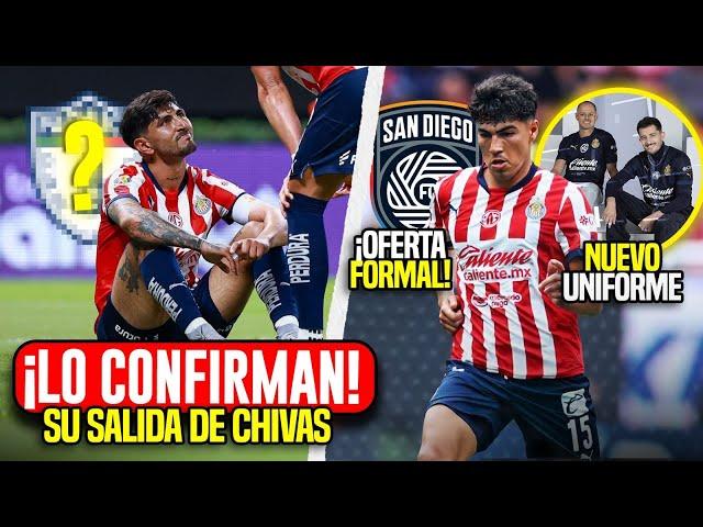 Noticias Chivas CONFIRMAN YA SE VA Pocho Guzmán, OFERTA FORMAL por Erick Gutierrez | RUMORES CHIVAS