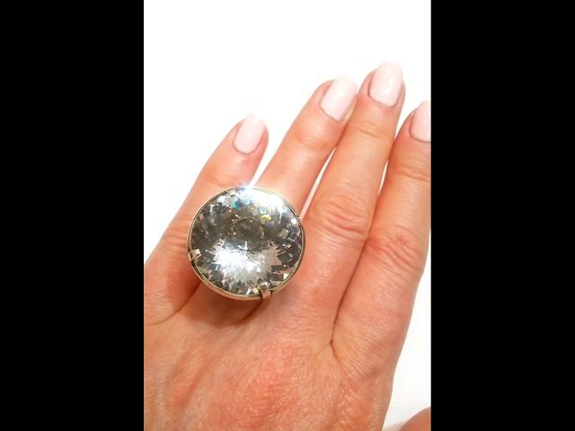 #sunsveti #shorts Хрустальная мечта Кольцо #silver #gemstone #jewellery #fashion #nature #ring #gems