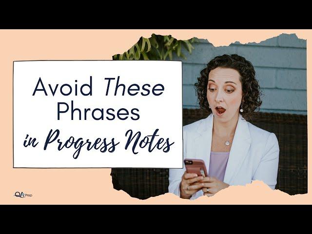 High Risk and Sensitive Phrases for Progress Notes