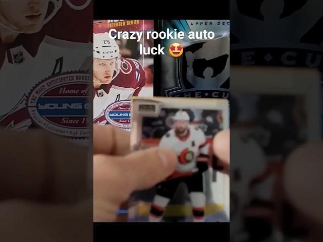 My best OPC Rookie Auto Hit! #shorts #upperdeck #hockey #hockeycards #sportscards #hockey