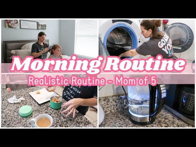 REALISTIC MORNING ROUTINE SPRING 2023 | PRODUCTIVE MOM OF 5 MORNING ROUTINE