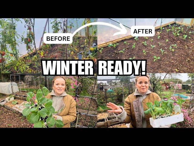 My Allotment Is Ready For Winter!