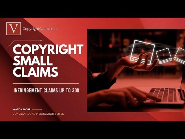 Video infringement cases through Small Claims Board