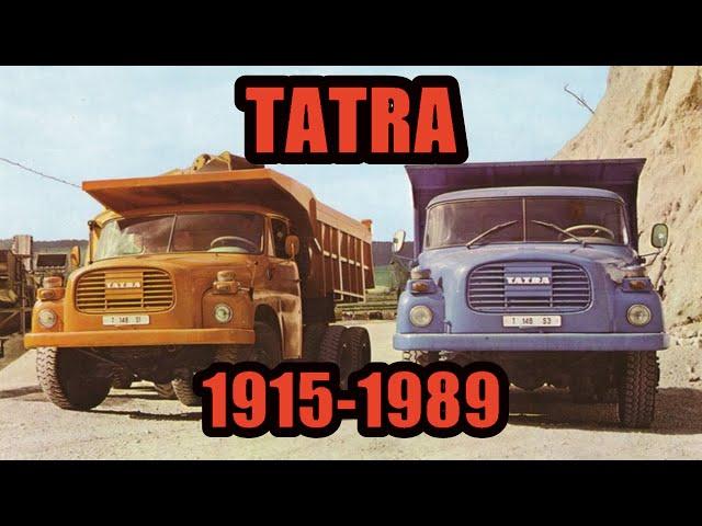 Хронология моделей грузовиков Татра. Ч.1 (1915-1989) / TATRA trucks. Chronology (1915-1989)