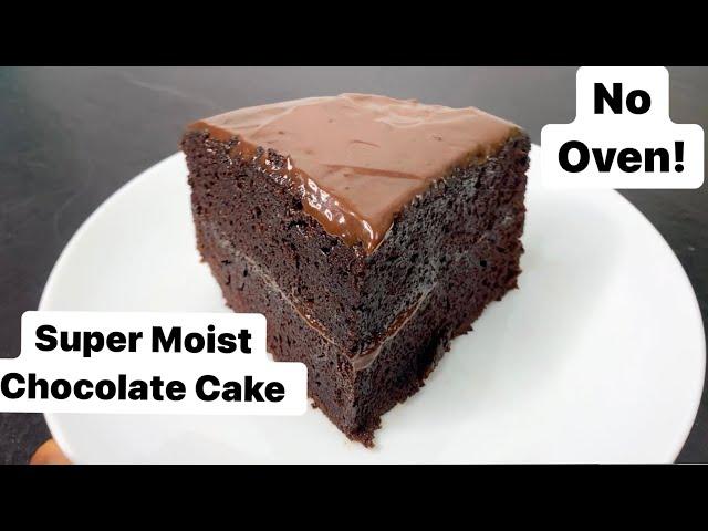 Super Moist Chocolate Cake | Without Oven | for Beginners