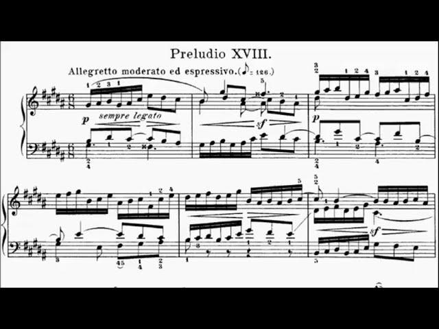 RCM Piano 2022 Grade 10 List A No.1 Bach Prelude and Fugue in G# Minor BWV 863 Sheet Music