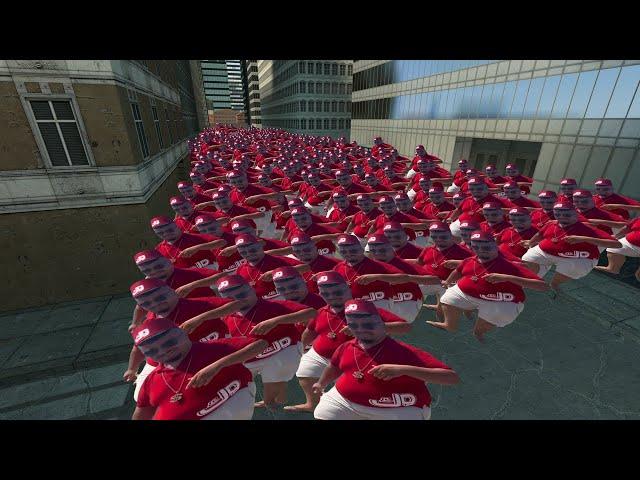 Trying To Escape The Skibidi bop yes yes yes Horde in Gmod !!