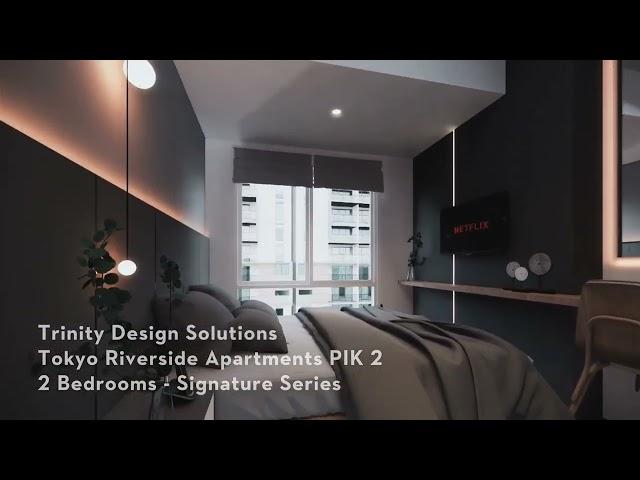 2BR Tokyo Riverside PIK 2 Apartment