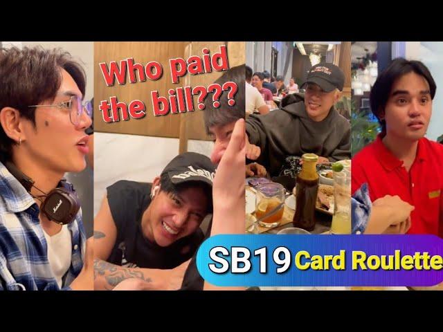 SB19 PLAYS "CREDIT CARD ROULETTE"