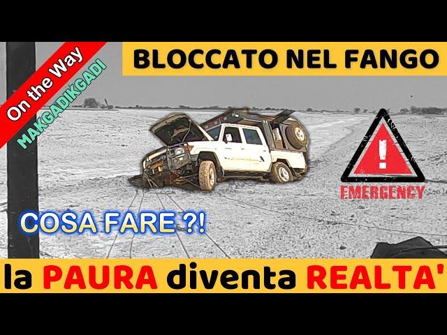 #94 BLOCCATO nel fango! La PAURA diventa realtà!! recupero Toyota.  Alone World Tour !!