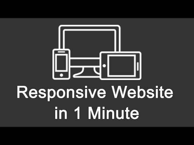 Make Responsive Website in 1 Minute using CSS Grid | CodeSmoker