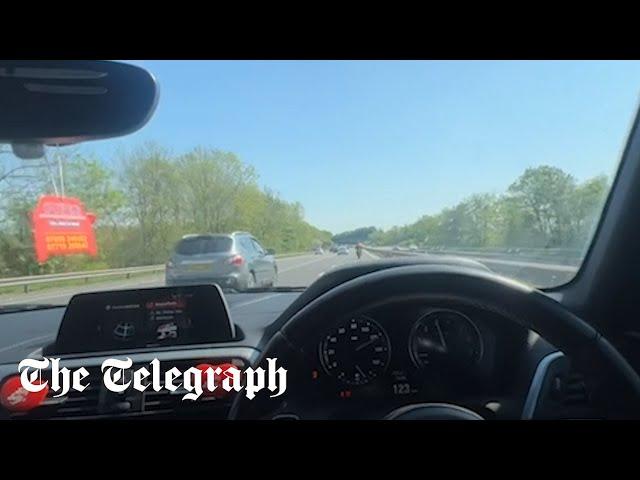 Driver films himself speeding at 123mph before fatal crash