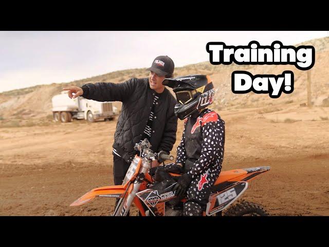 First Training Day at Private Dirt Bike Track!