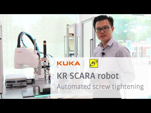 Future Tech automated screw tightening with the KR SCARA robot