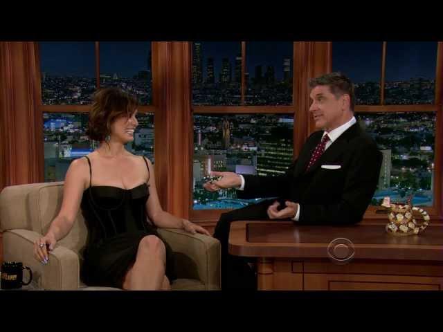 Berenice Marlohe - Flirty interview with Craig Ferguson HD