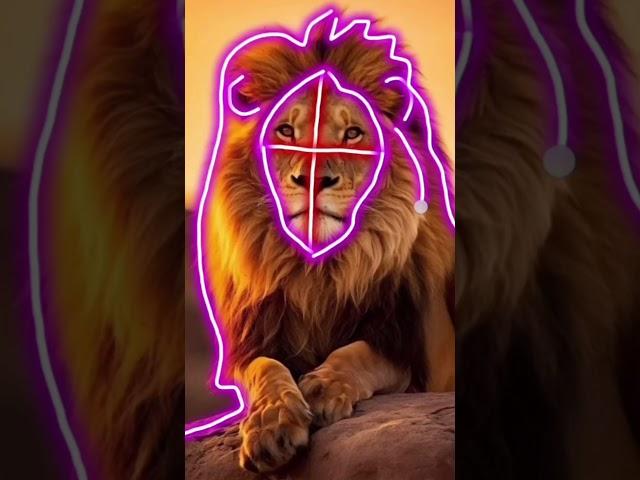 How to draw a lion #artchallenge #art