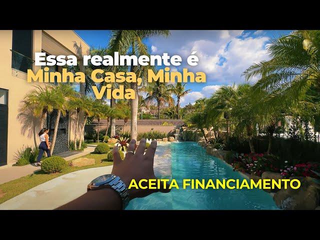 Mansão em Alphaville com Praia Privativa e Lago Interno – M01