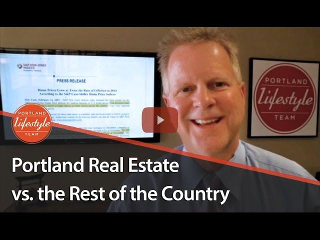 Portland Real Estate Agent: How does Portland compare to US real estate as a whole?