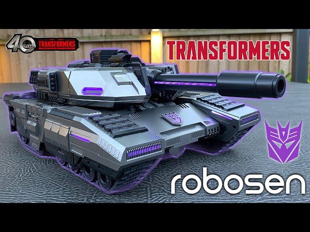 The Worlds FIRST Auto Converting DECEPTICON! Robosen Transformers MEGATRON Review