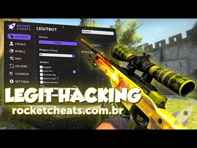 CS:GO LEGIT HACKING RUMO AO GLOBAL (rocketcheats.com.br)