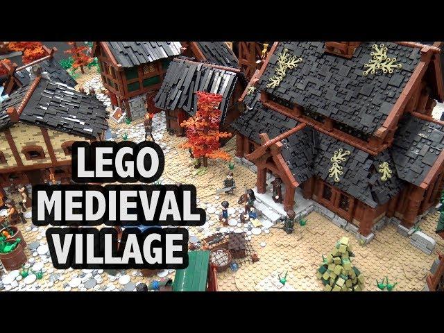 LEGO Village of Avalon Medieval Market | BrickCon 2017