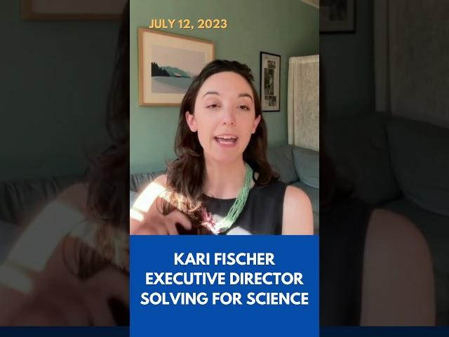 Solving for Science is aiming to change the culture of science from within #scicomm