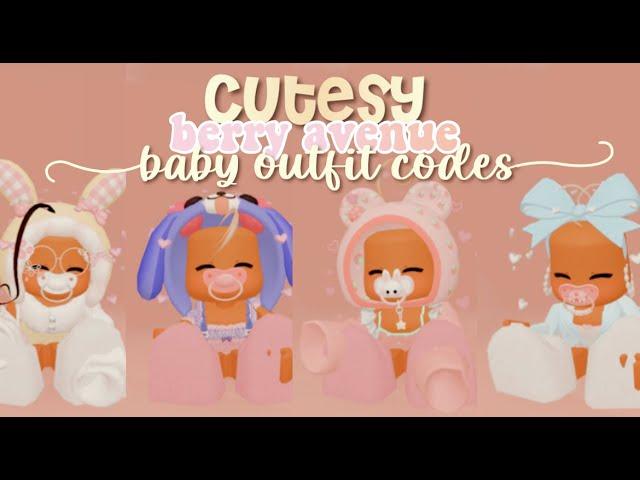 Cutesy Baby Berry Avenue Outfit Codes   | bunniory ౨ৎ