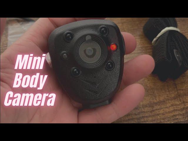 KSADBOSSBO Mini Body Camera Video Recorder Review | Wearable Police Cam for Home, Outdoor