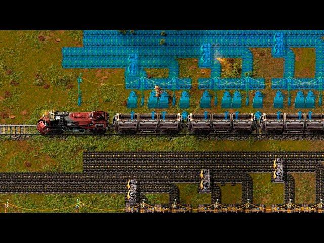 Первые поезда - Factorio: Space Age #004(Марафон мира смерти)