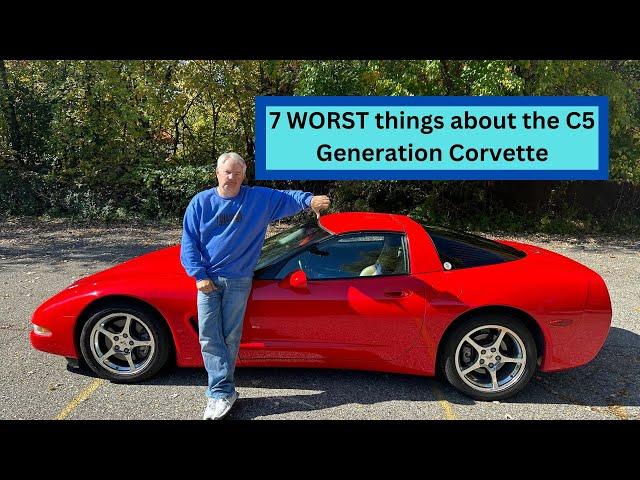 7 worst things about the C5 Corvette #ChevroletCorvette #Corvette #C5Corvette