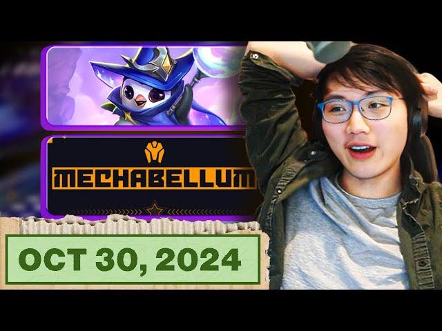 I have decided to play at 100% brain power and not get mad if we miss | Mechabellum & TFT | Set 12