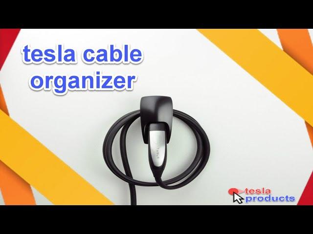 teslaproducts - tesla cable organizer - how to install a tesla charger