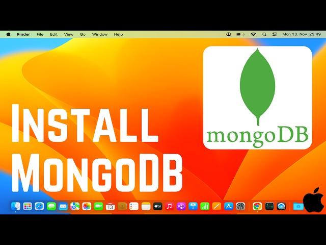 How to Install MongoDB on Mac | Install MongoDB on macOS (2024)