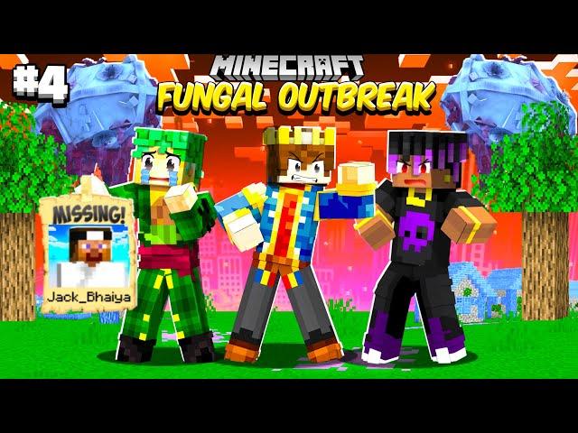 PART 4 - 100 Days In FUNGAL OUTBREAK WORLD in Minecraft 