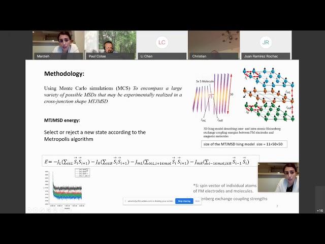 Molecular Spintronic Devices MSD project presentation