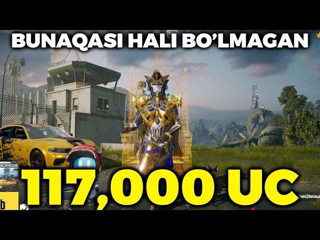 117,000 UCGA YANGI KELGAN HAMMA NARSANI OLAMIZ PUBG MOBILE