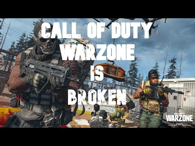 Call of Duty Warzone is Broken!!!? Ft CHGotBanned