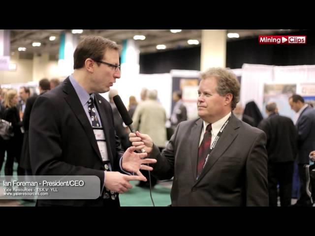 Mike Niehuser Interviews Ian Foreman President of Yale Resources at the 2012 PDAC