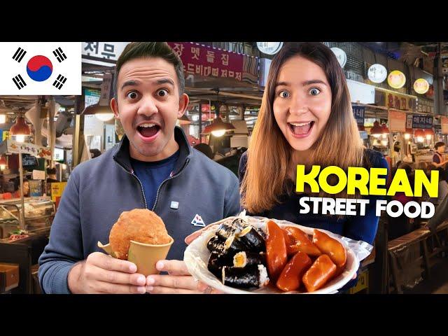 KOREAN STREET FOOD Tour in Seoul, South Korea  (WITH A LOCAL)