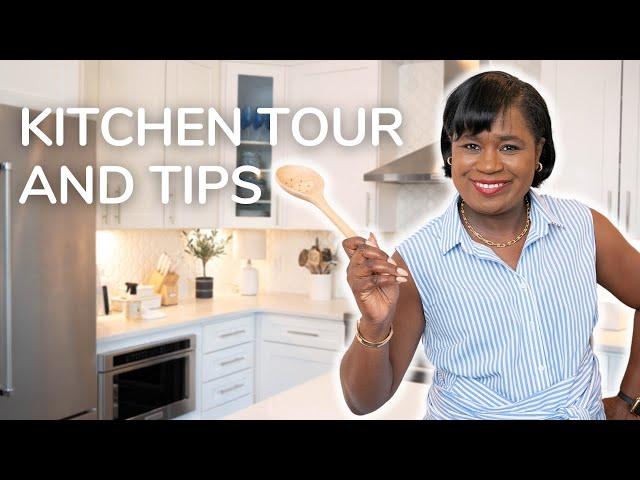 Organized Kitchen Tour & Tips