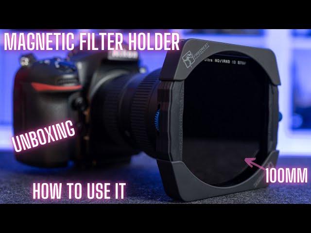 Formatt Hitech Firecrest Magnetic 100mm filter holder & how to use it.