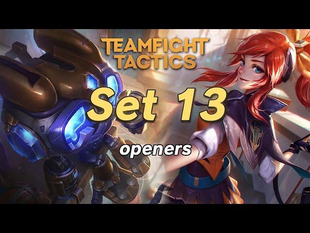 How to play Early Game Openers in set 13  | Teamfight Tactics