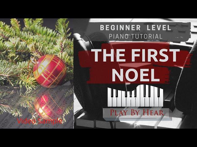 The First Noel | Playbyhear.com | 10 Minute Song | Beginner Level