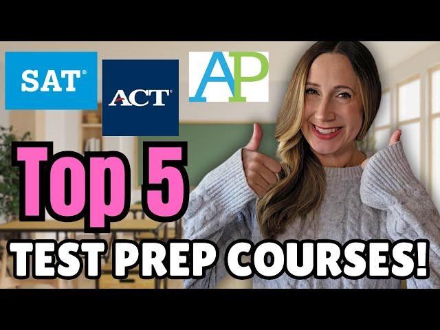 Top 5 BEST ACT and SAT Test Prep Online Courses - Study for the ACT, SAT and More Online!