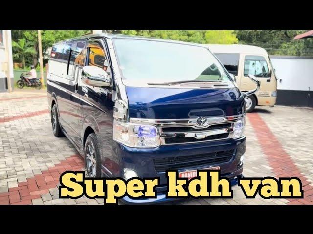 Super toyota #hiace van ( toyota  @kdh modified)