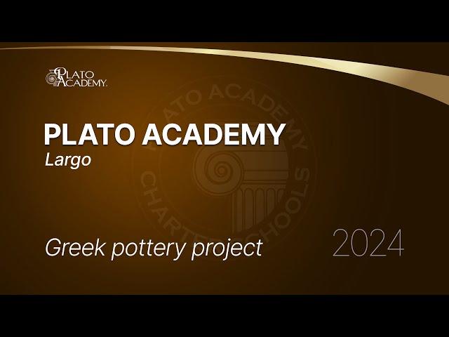 Plato Academy Largo - Greek Pottery Project