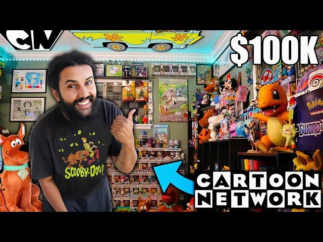 A FULL DETAILED TOUR OF MY ENTIRE CARTOON NETWORK ROOM! 2024 *SCOOBY DOO, REGULAR SHOW, AND MORE!*