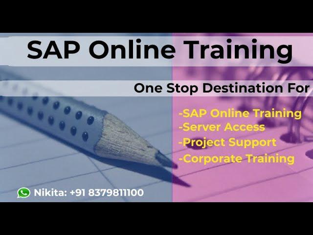 SAP Transportation Management Online Training